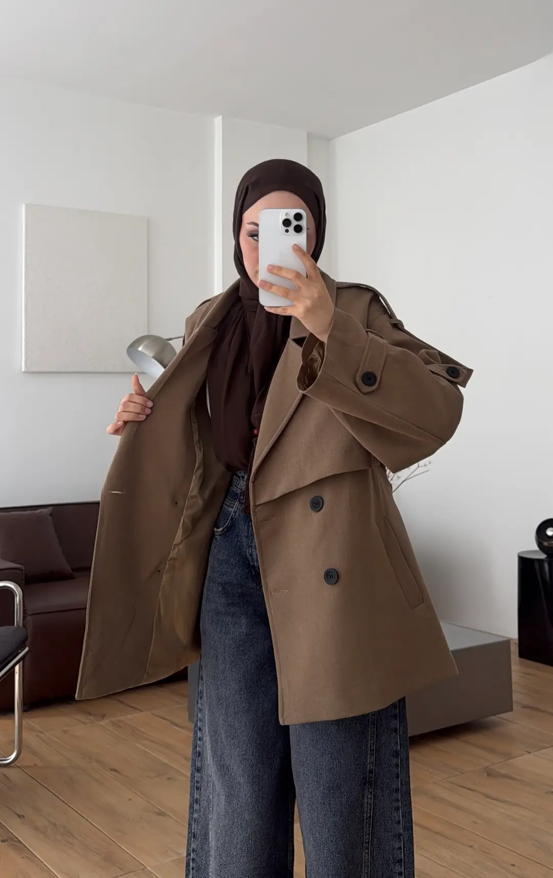 Kısa Trenc Caramel