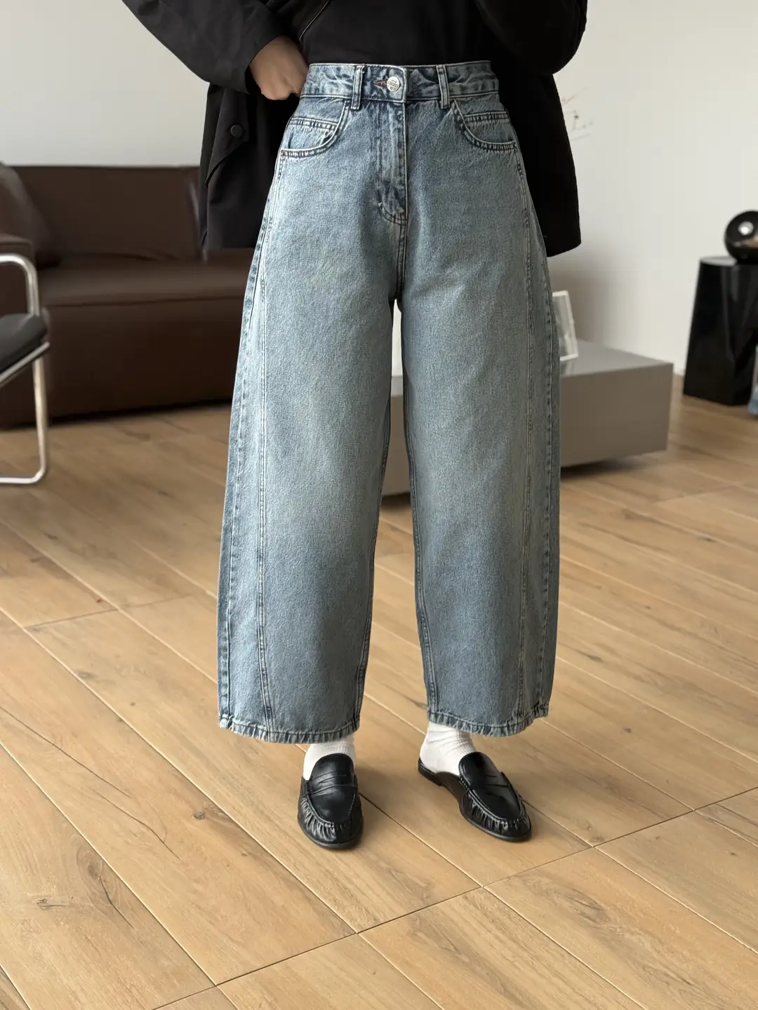 Barel Açık Mavi Jean