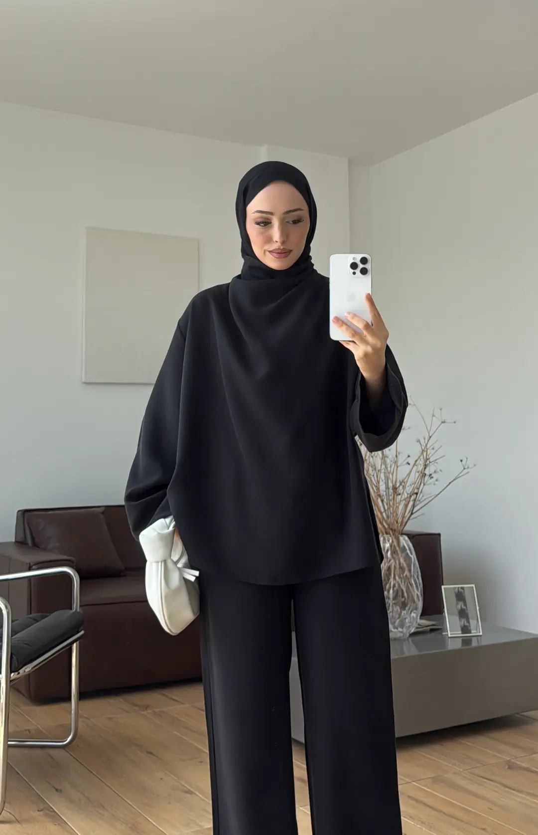 Degaje Yaka Takım Siyah