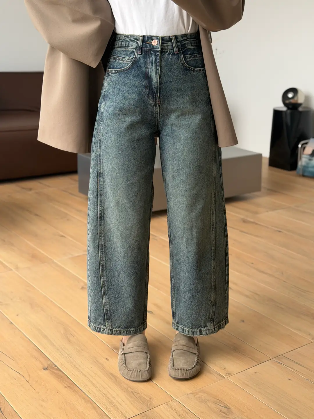 Barel Yeşil Tint Jean