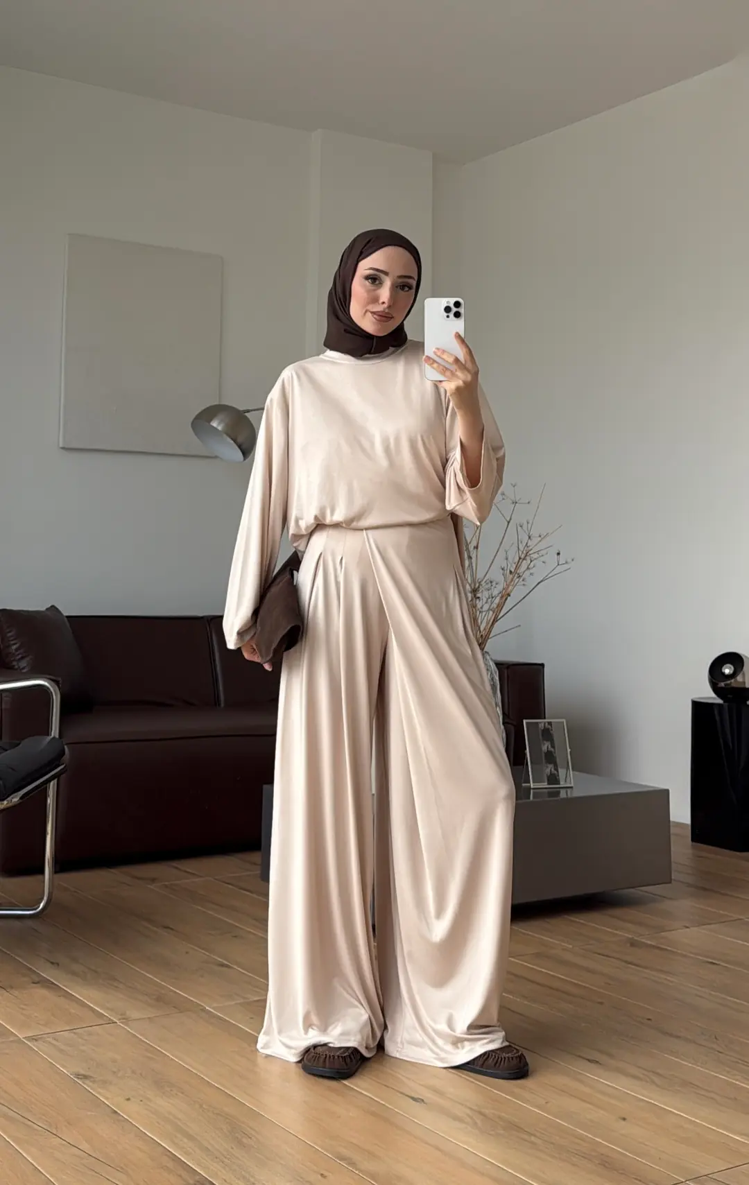 Oysho Dökümlü Takım Bej
