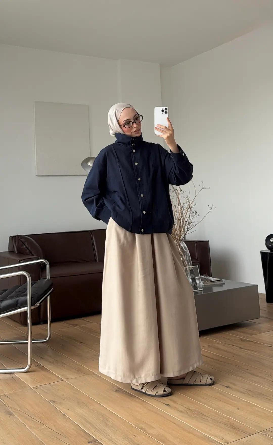 Keten Bomber Ceket Lacivert