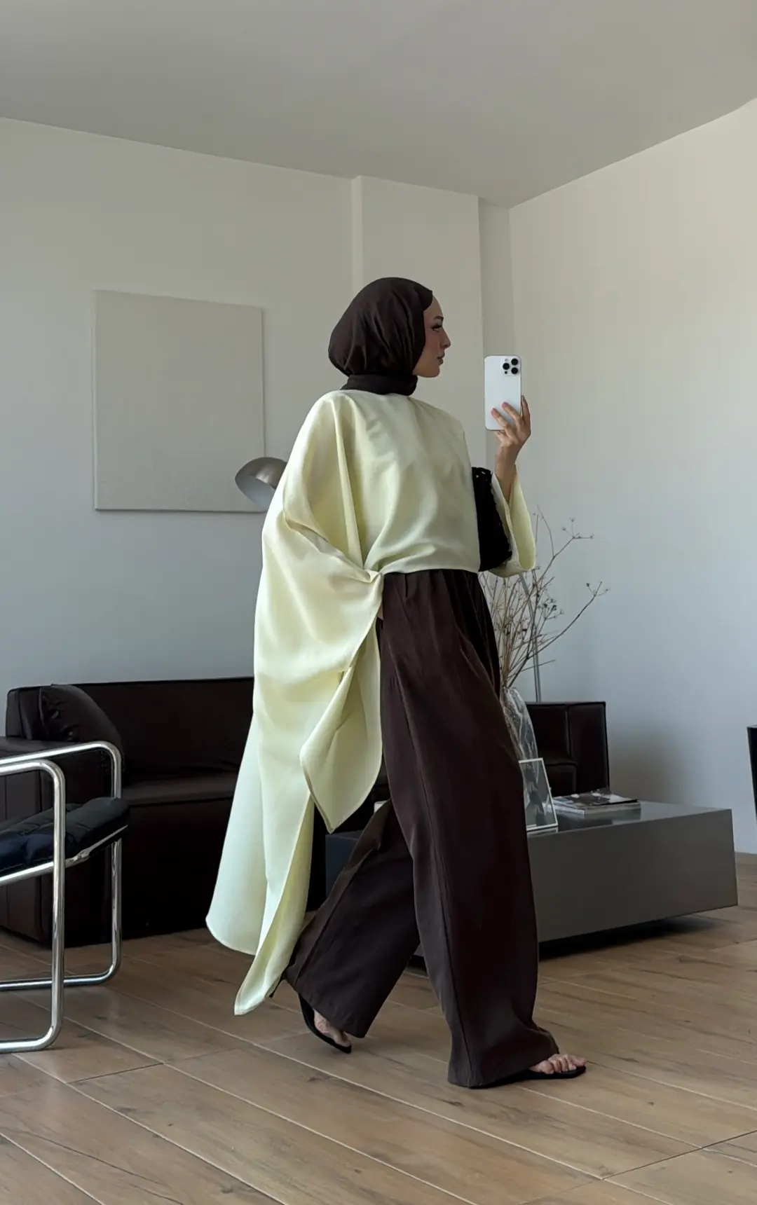 Siena Asimetri Bluz Sarı