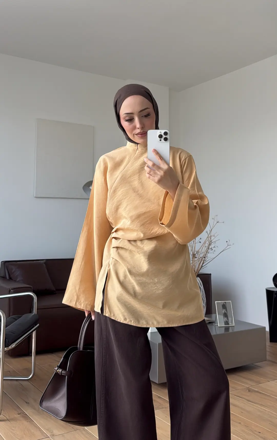 Modal Tasarım Bluz Melon