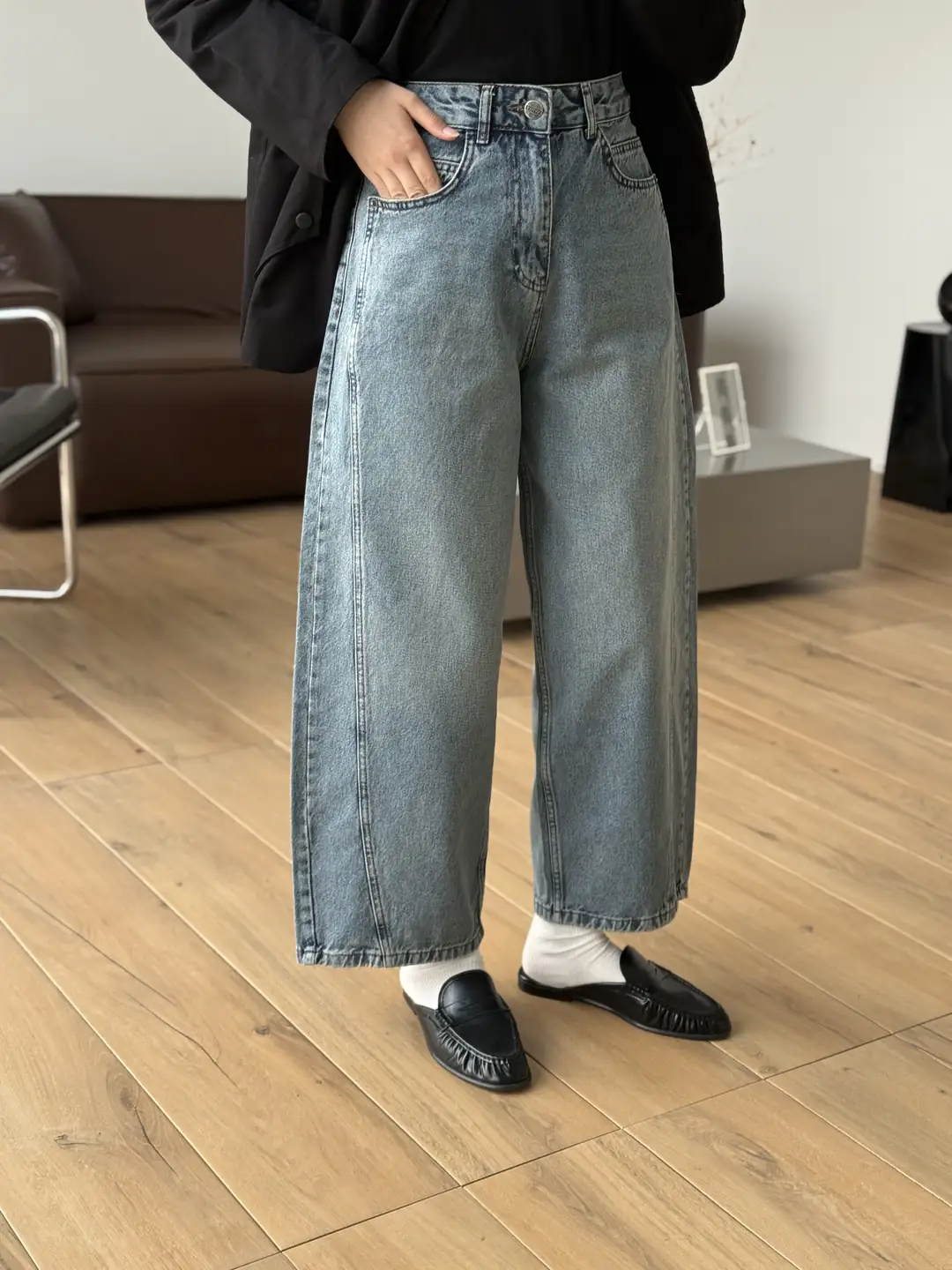 Barel Açık Mavi Jean