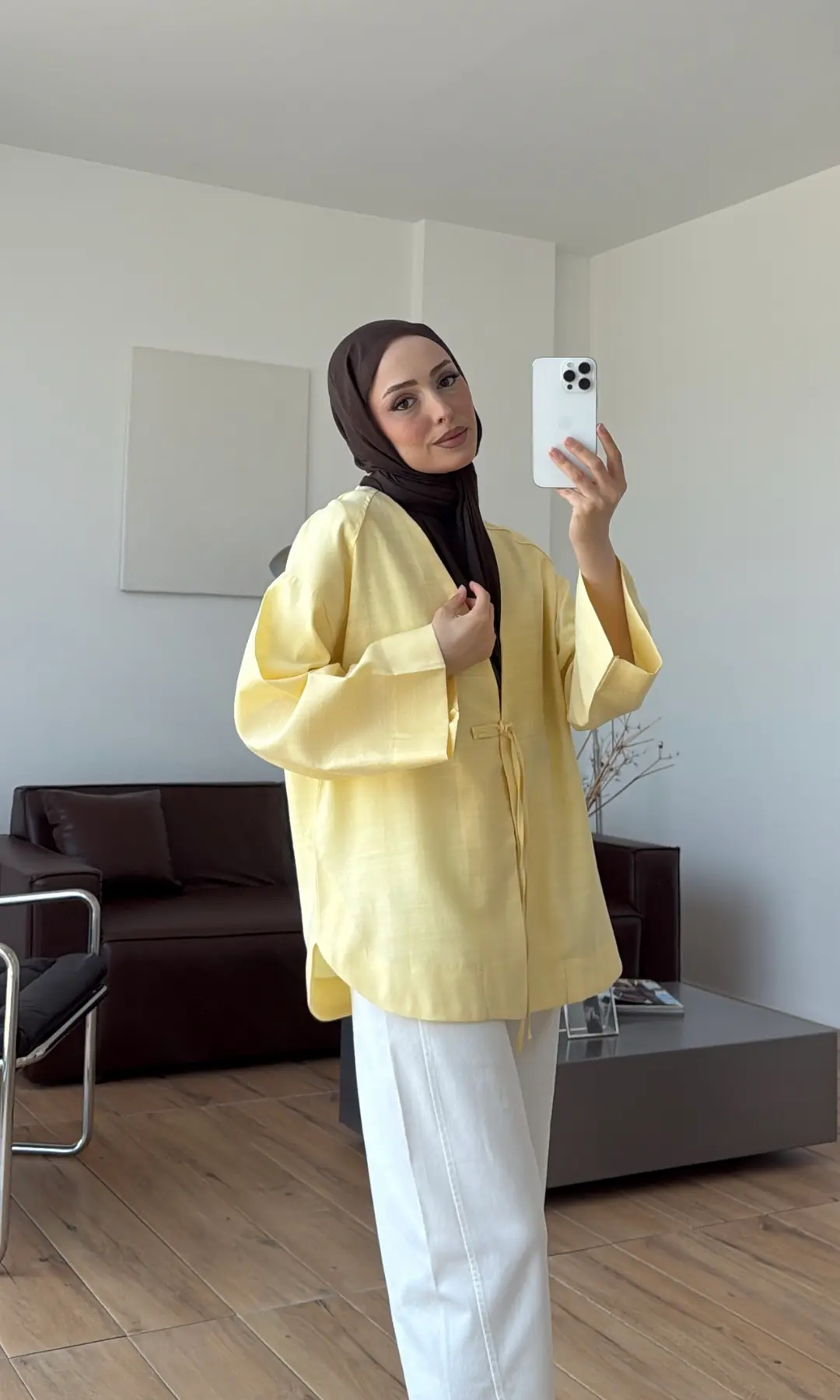 Elina Kimono Sarı
