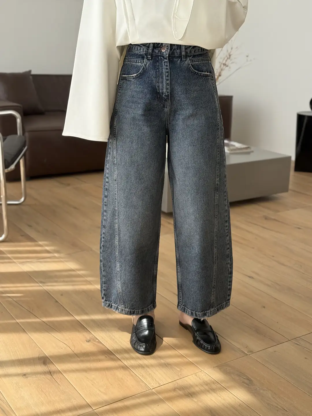Barel Koyu Mavi Jean 