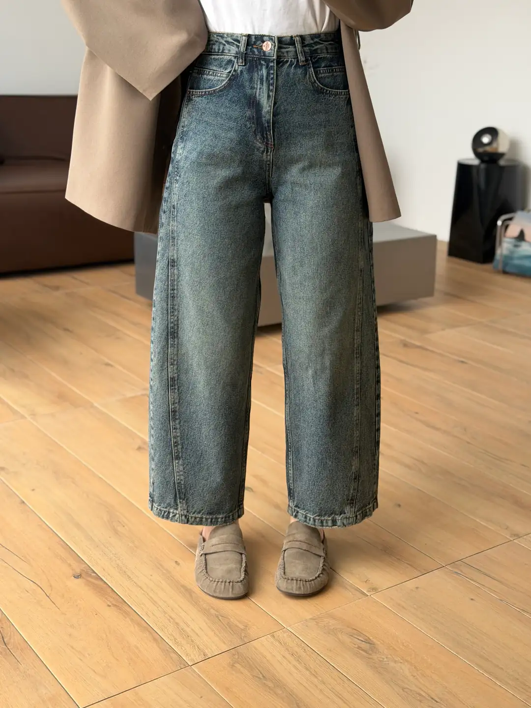 Barel Yeşil Tint Jean