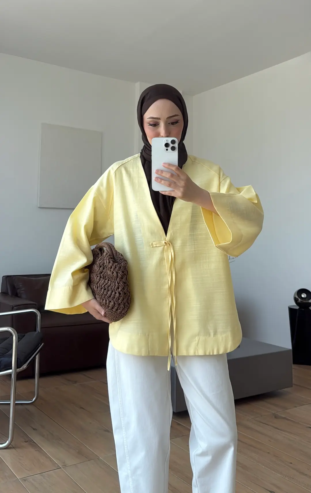 Elina Kimono Sarı