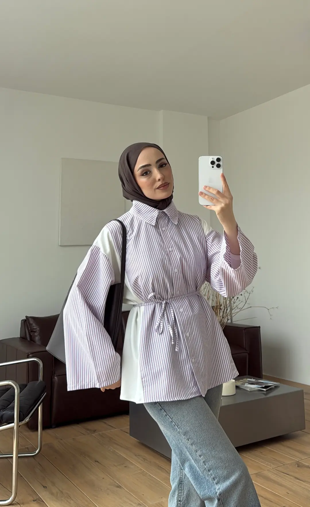 Garnili Bagcıklı Gömlek Pembe