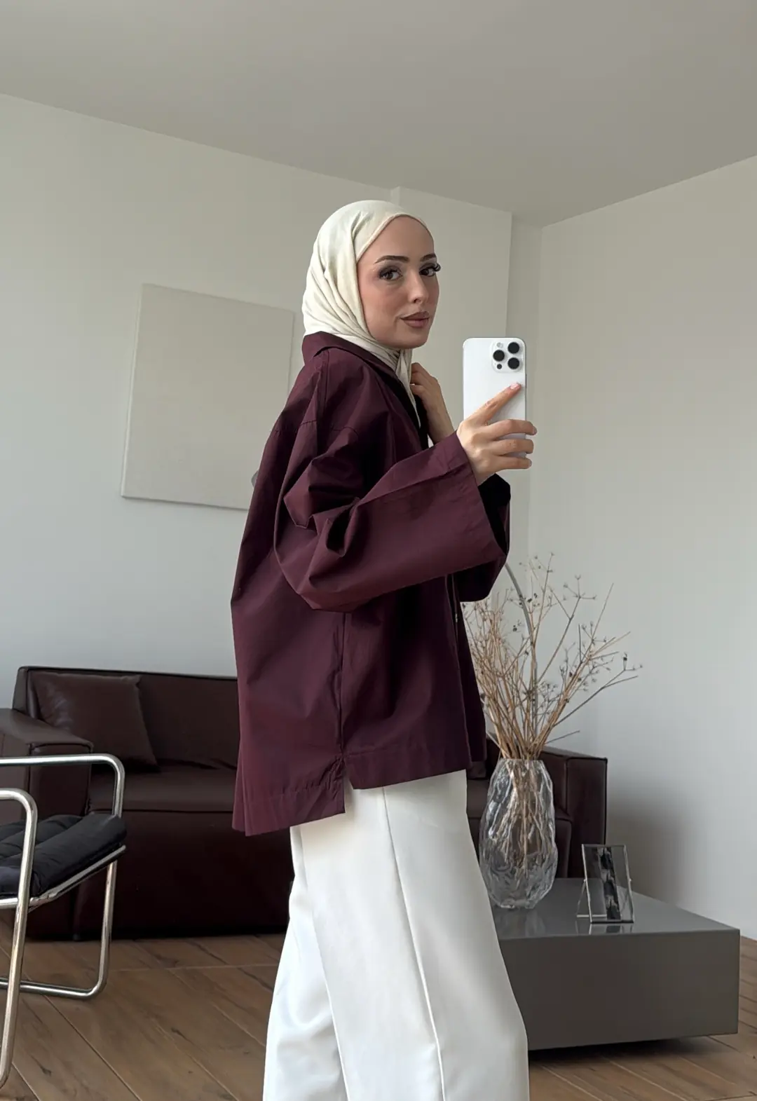 Boxfıt Gömlek Mürdüm