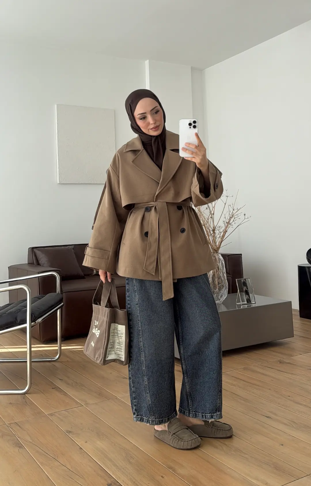 Kısa Trenc Caramel