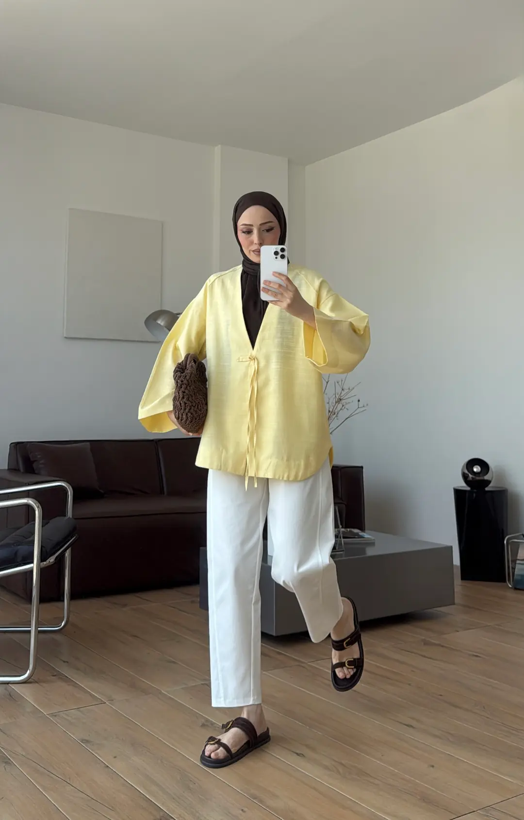 Elina Kimono Sarı