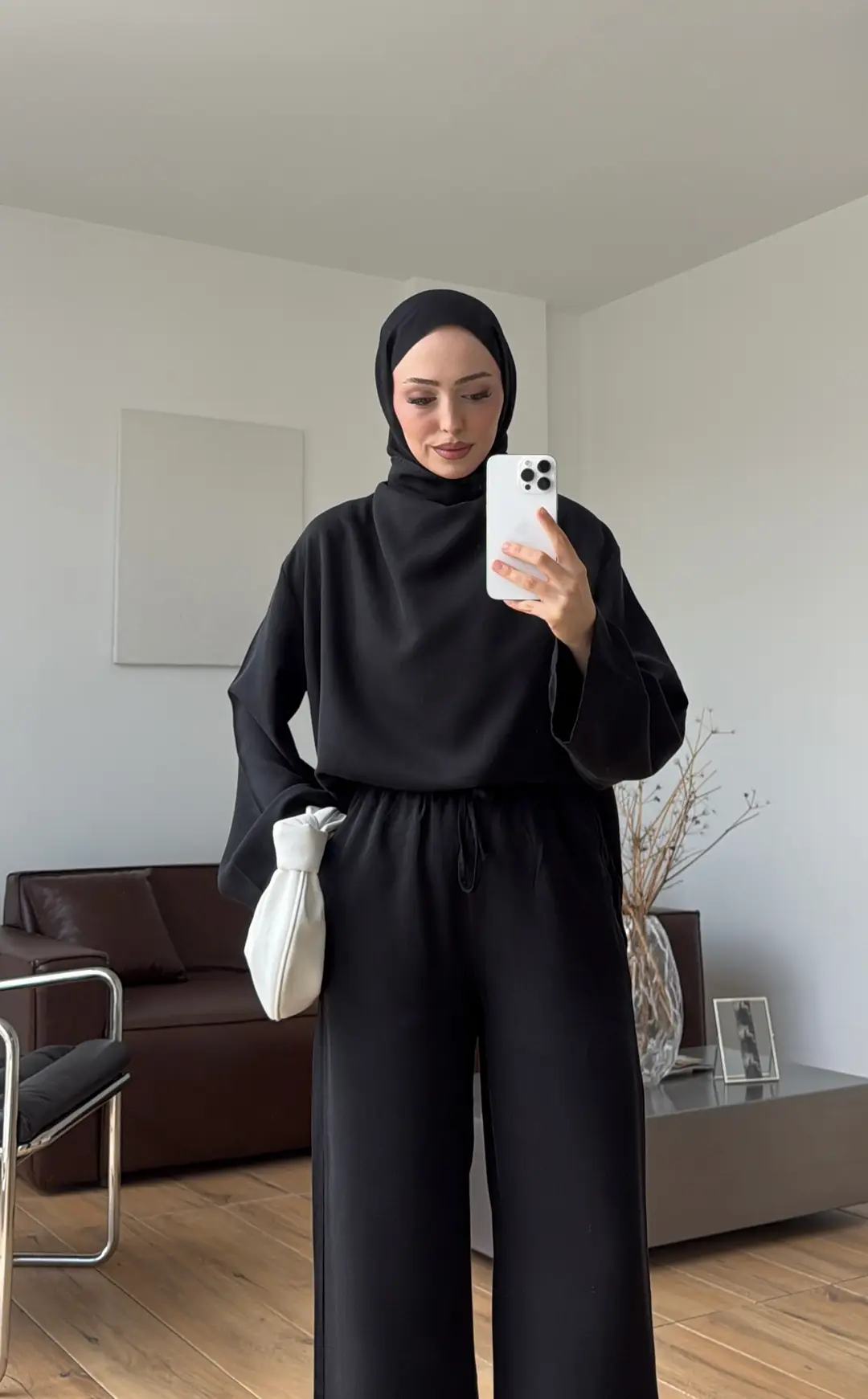 Degaje Yaka Takım Siyah