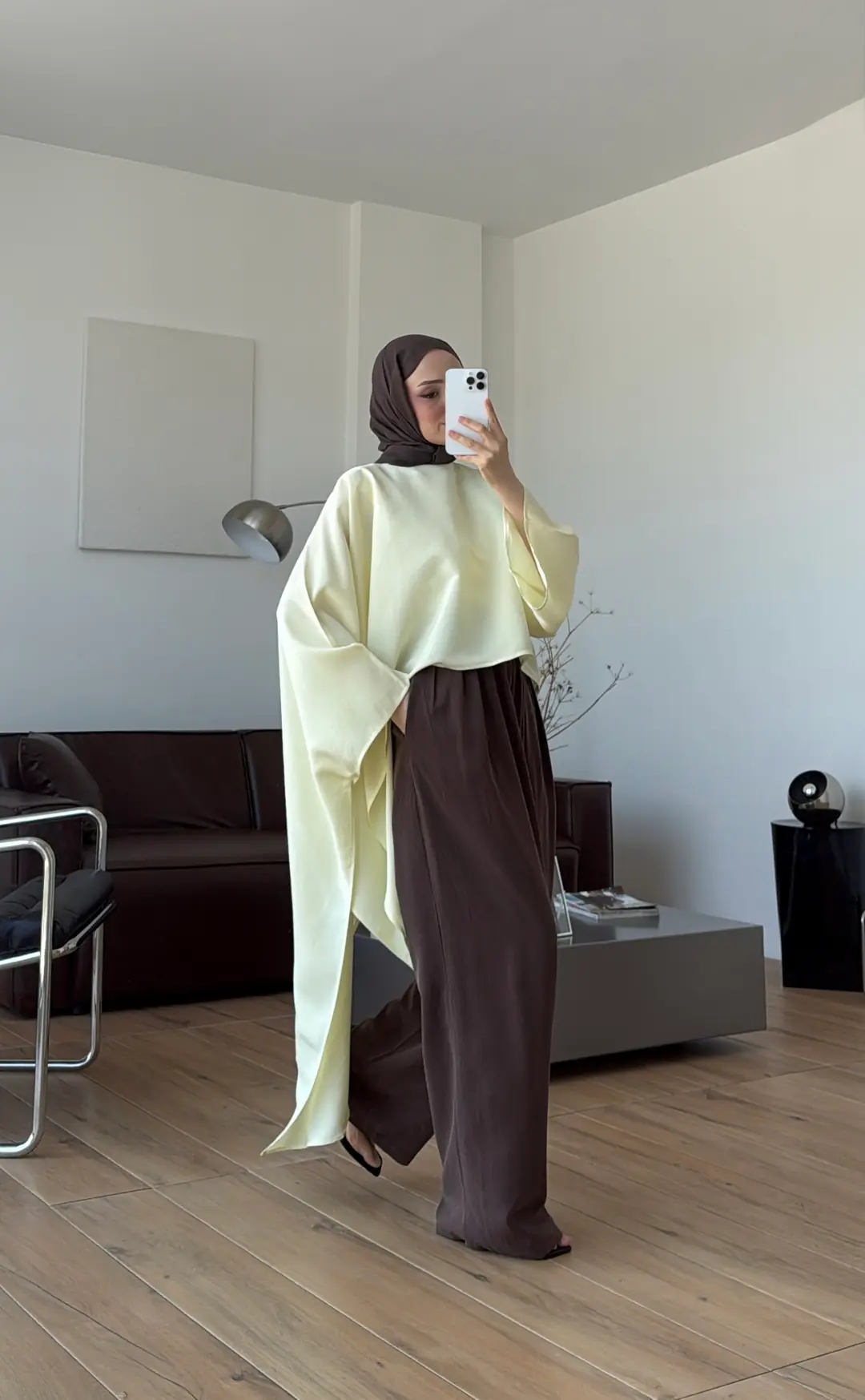 Siena Asimetri Bluz Sarı