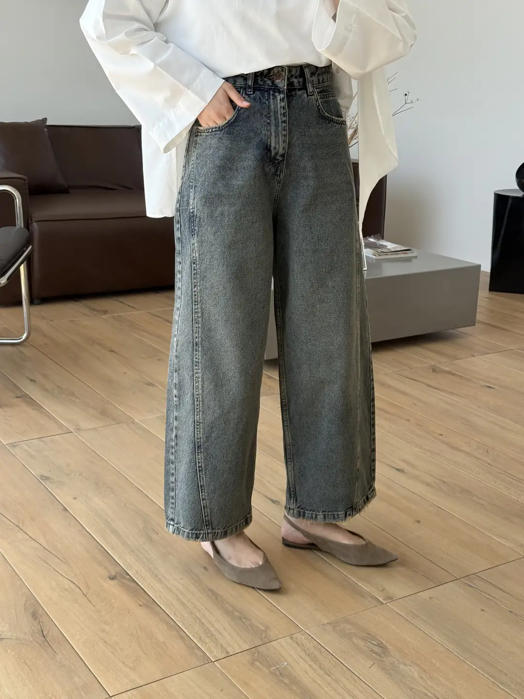 Barel Yeşil Tint Jean