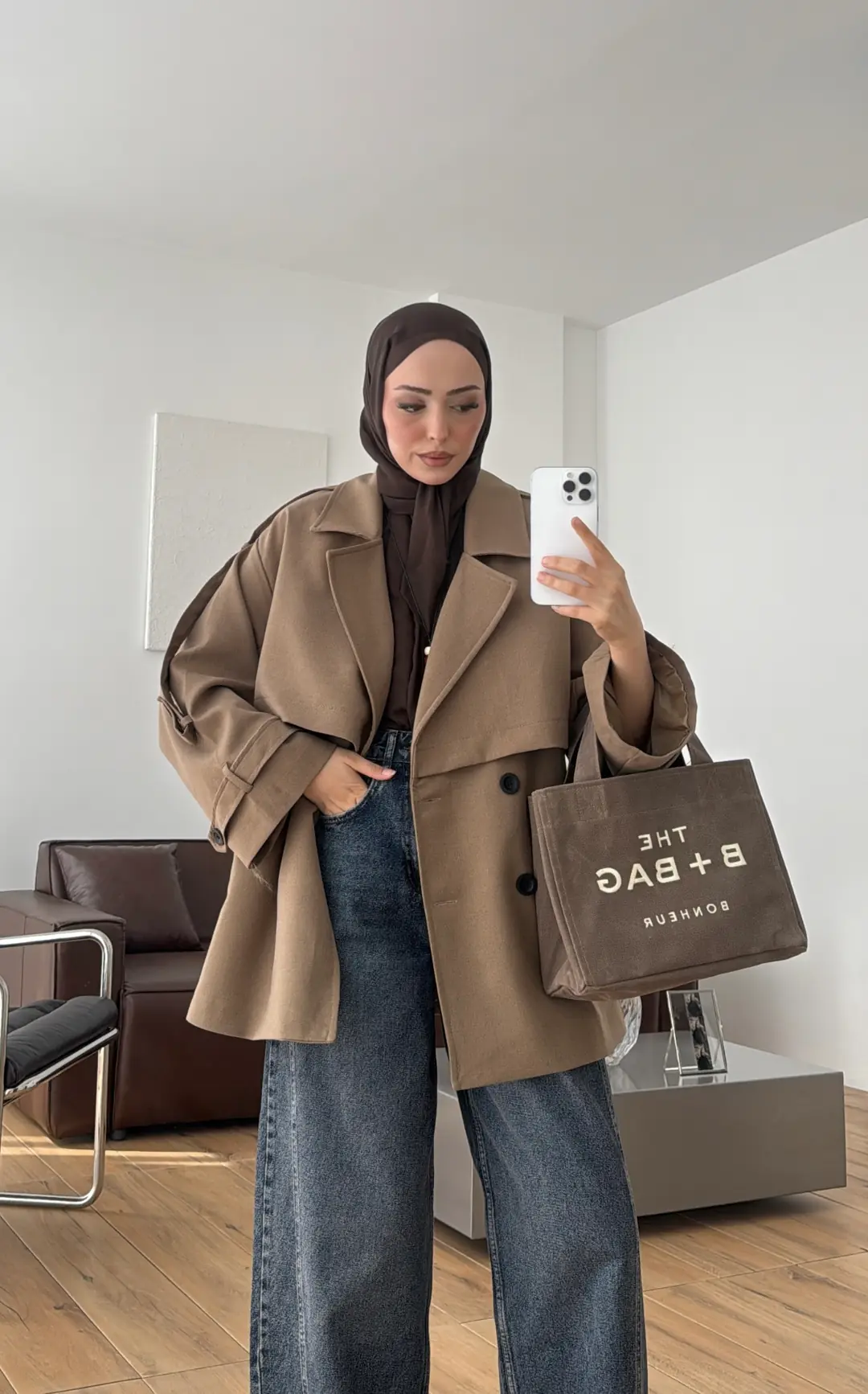 Kısa Trenc Caramel