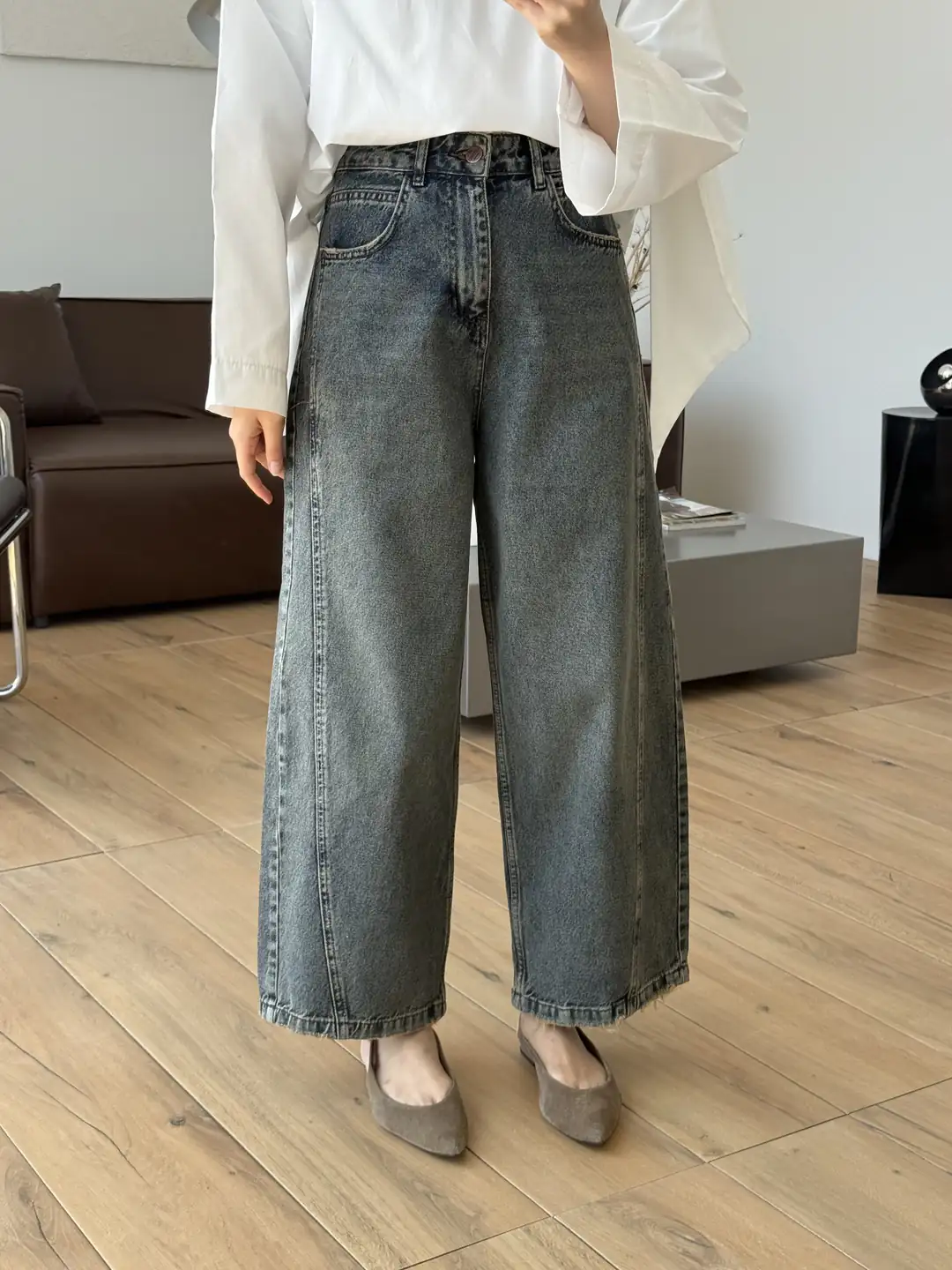 Barel Yeşil Tint Jean