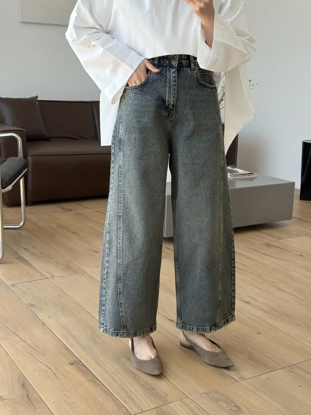Barel Yeşil Tint Jean