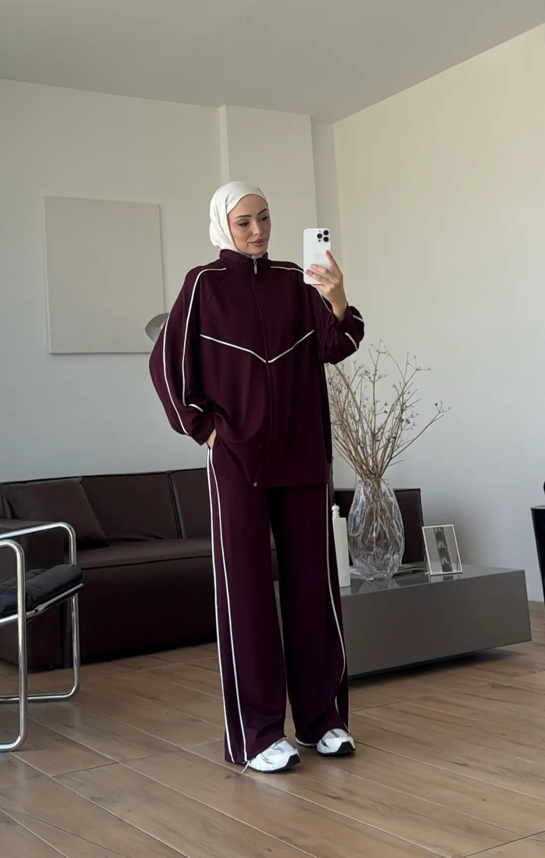 Garni Biyeli Takım Bordo