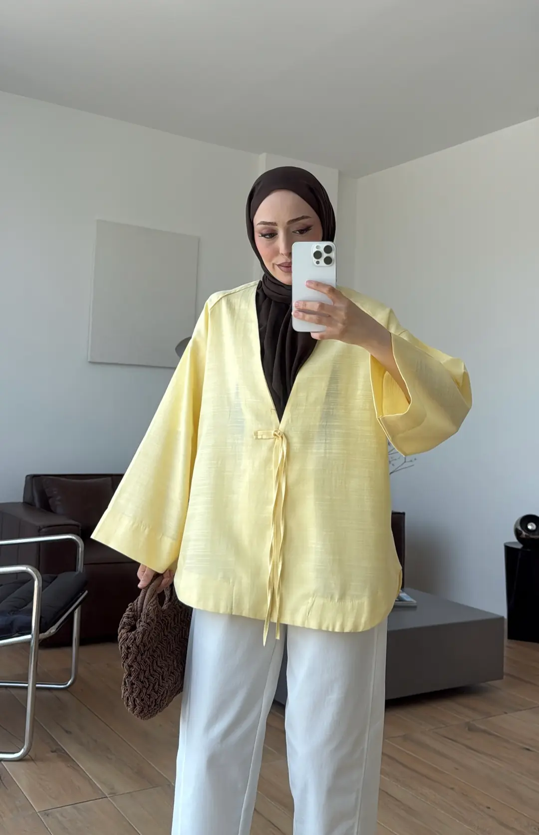 Elina Kimono Sarı