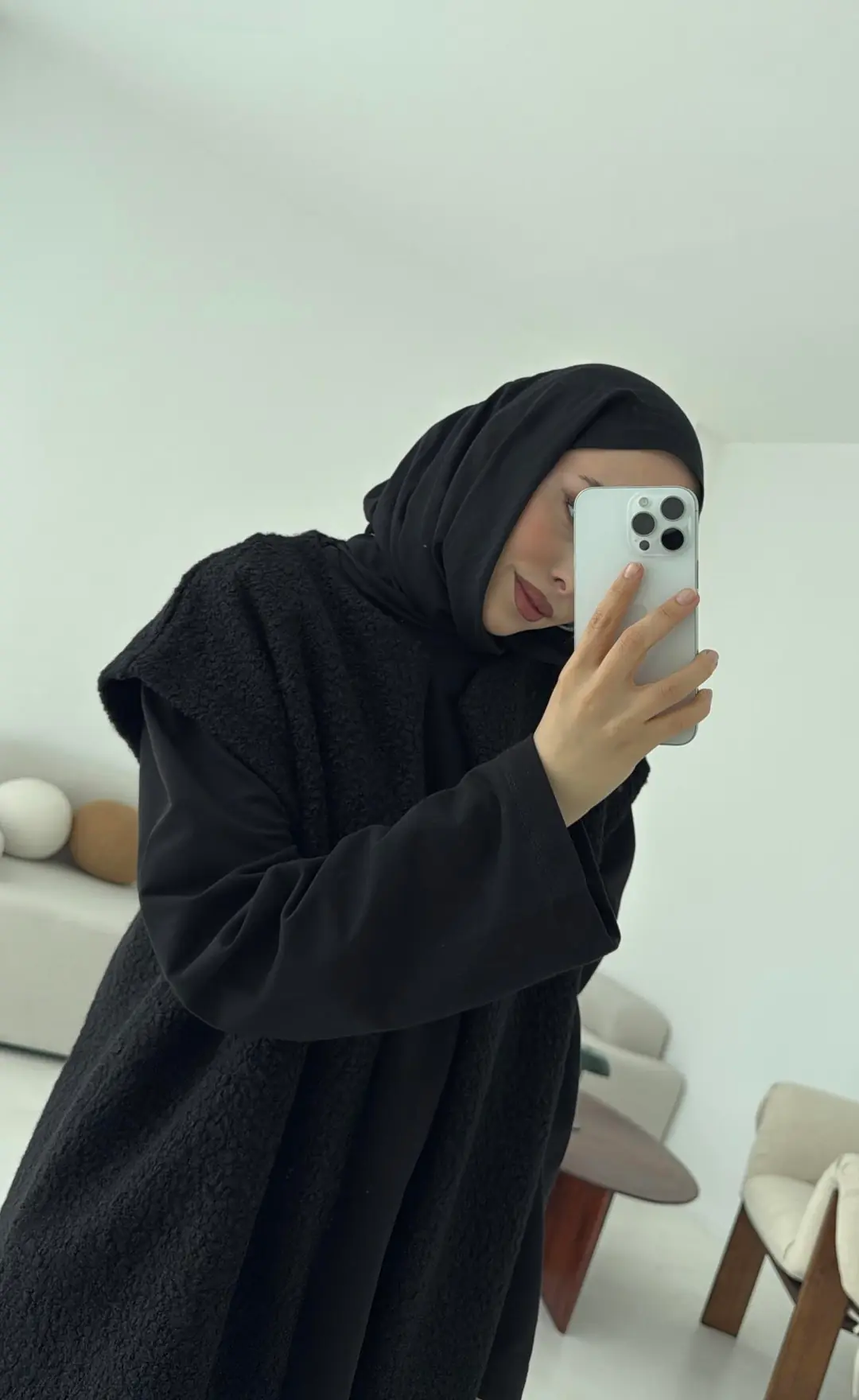 Buklet Yelek Siyah