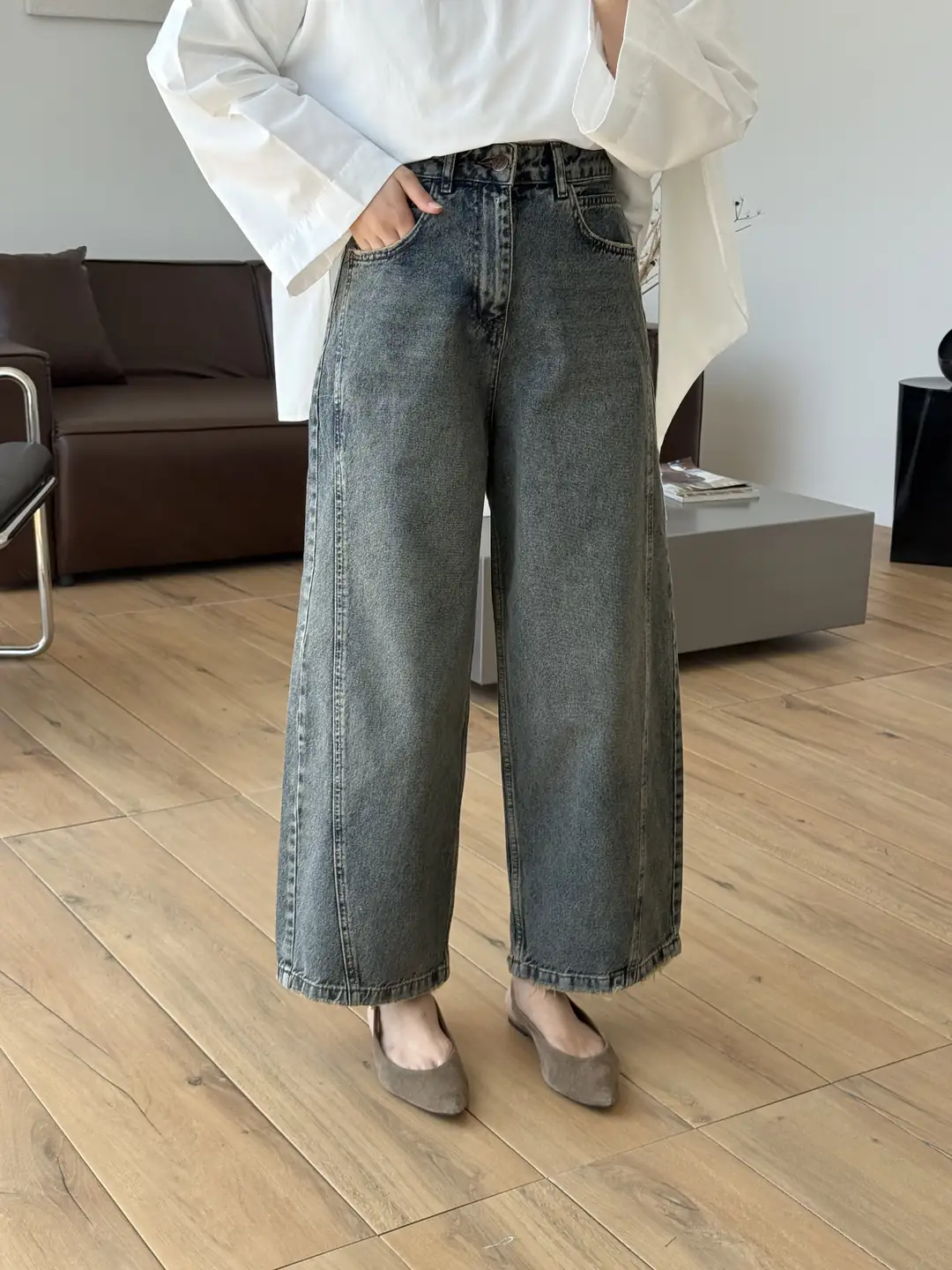 Barel Yeşil Tint Jean