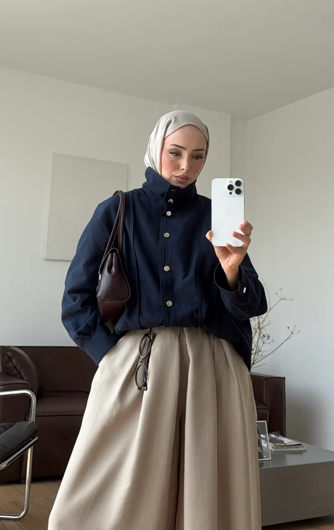 Keten Bomber Ceket Lacivert