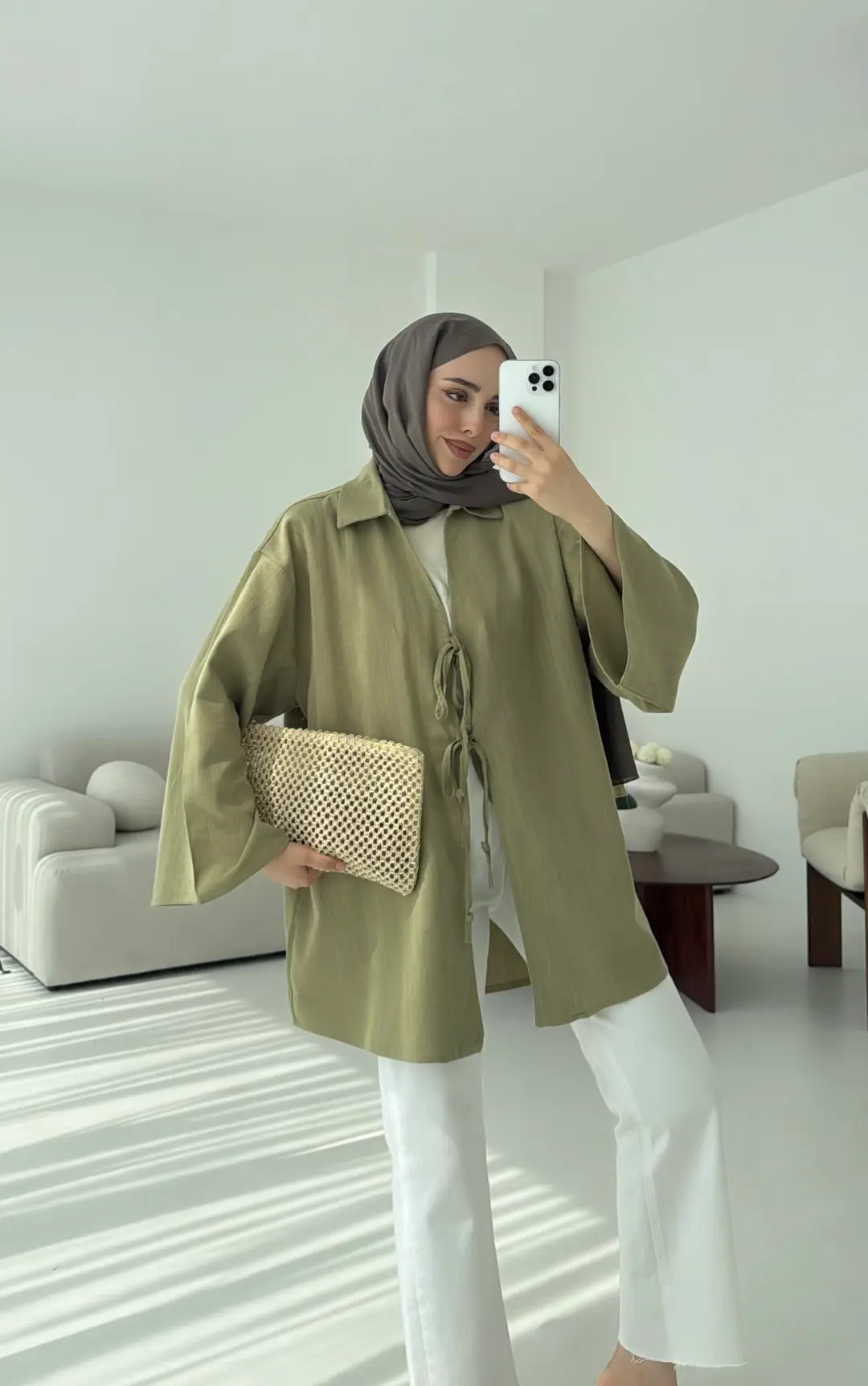 Uzun Kimono Cagla