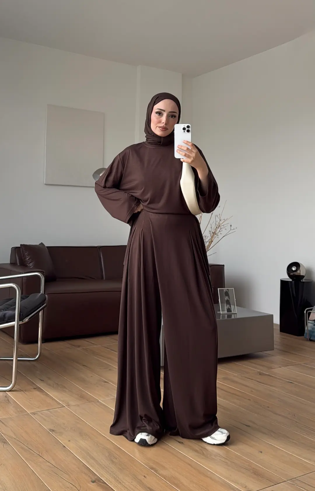 Oysho Dökümlü Takım Kahve