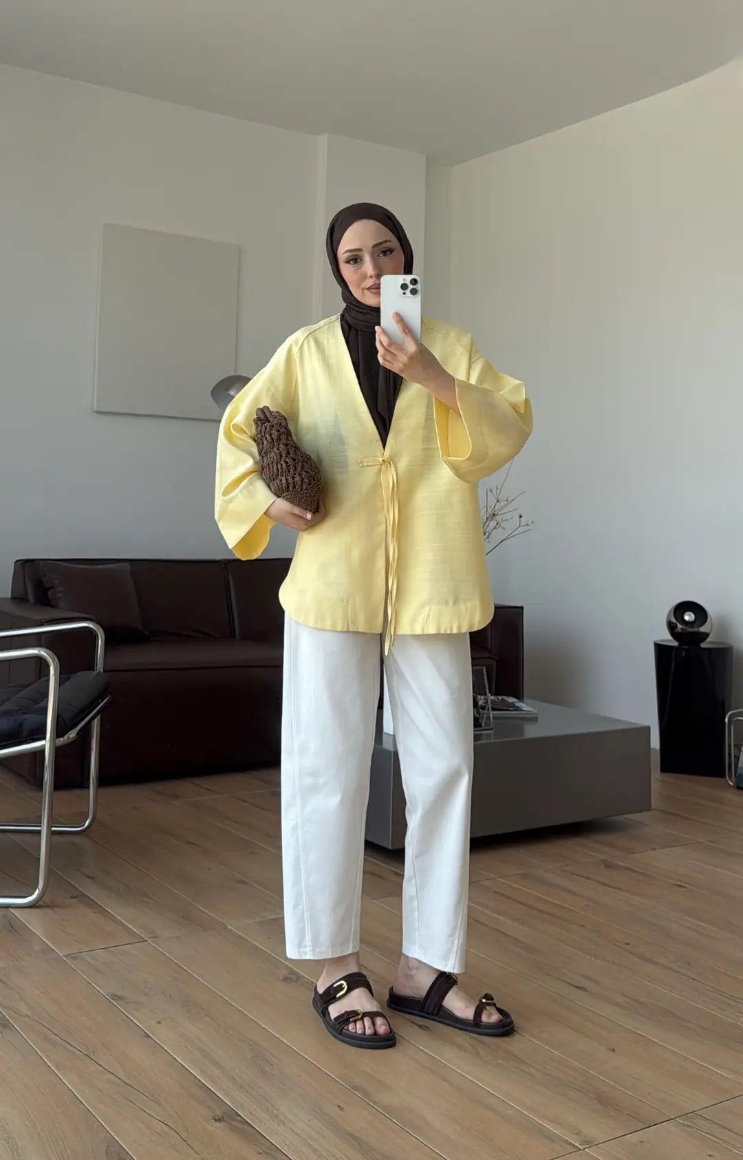 Elina Kimono Sarı